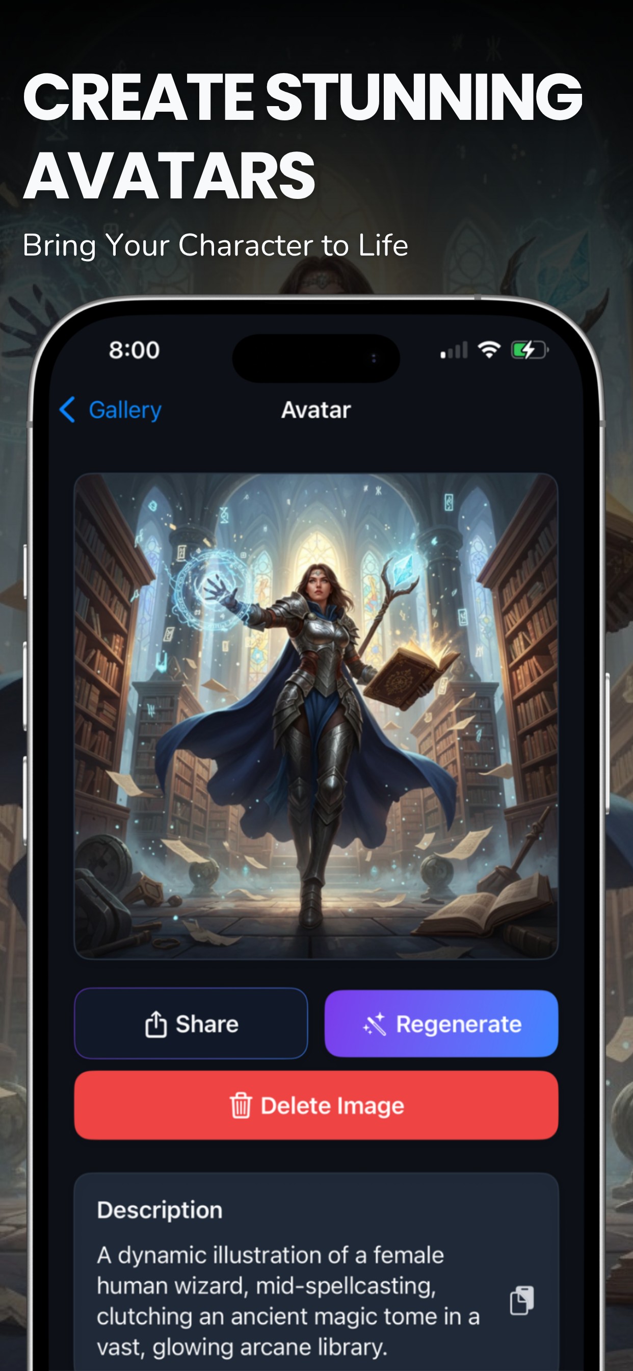 Screenshot for AvatarForge AI