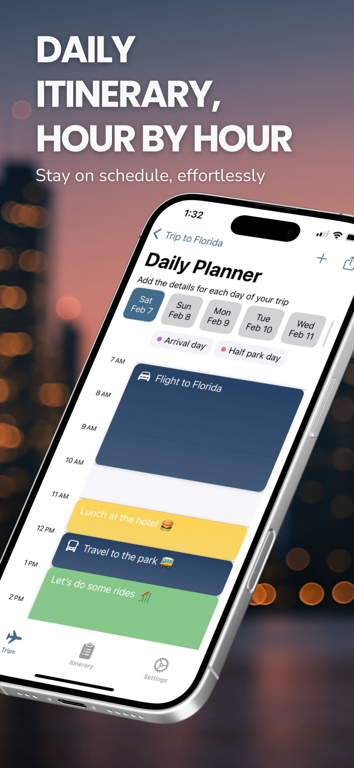 Screenshot for Pocket Trip Planner