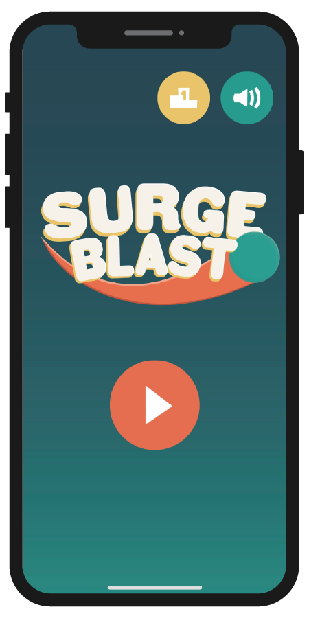 Screenshot from Surge Blast Game