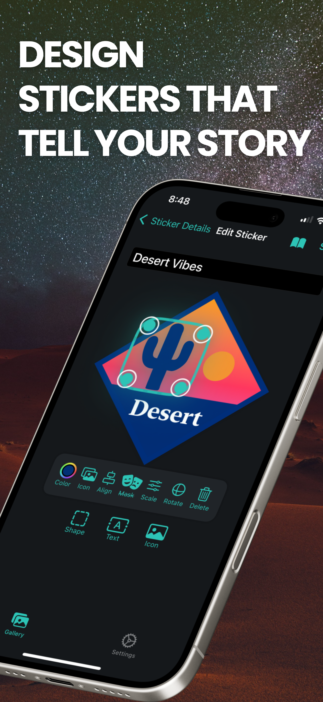 Screenshot for Trip Stickers