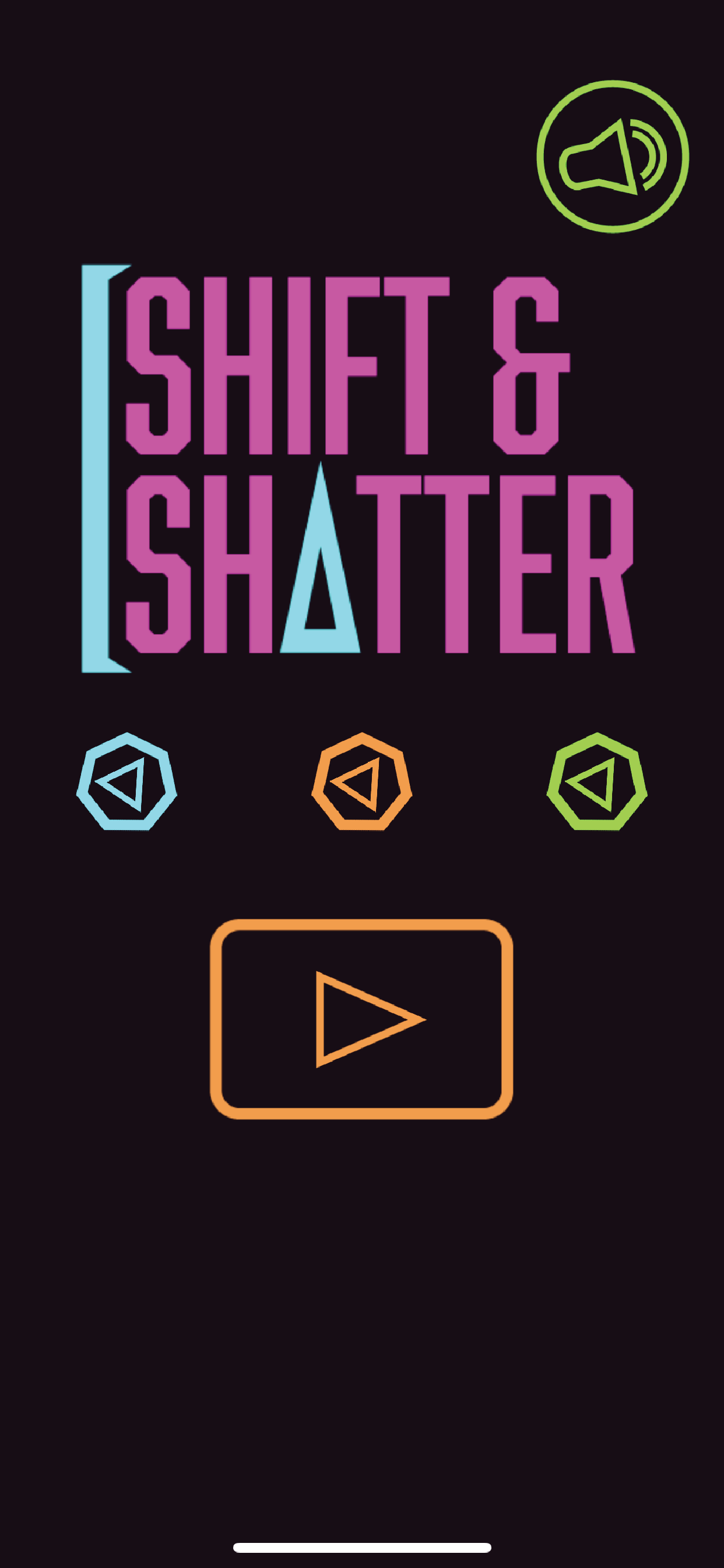 Shift and Shatter app screenshot